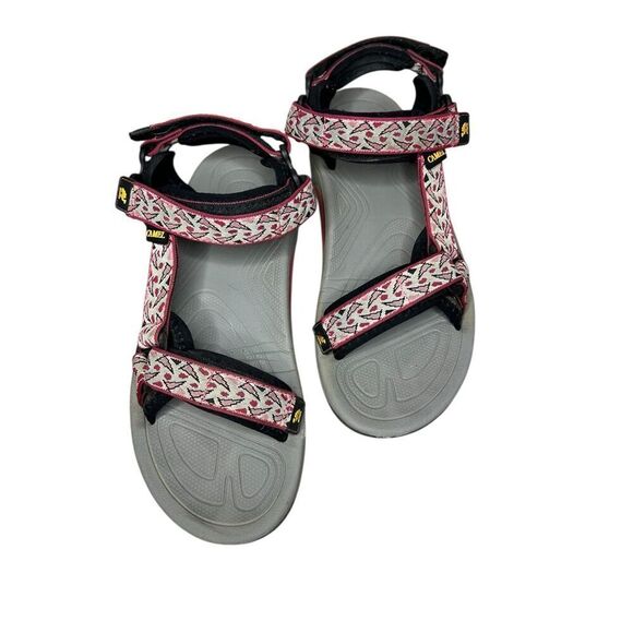 Camel Crown Women’s 7 Outdoor Sandals Pink Hiking Waterproof Arch Support - Picture 2 of 7